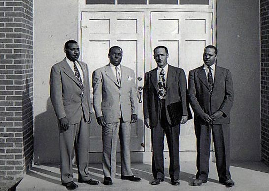 NAACP lawyers Hill Martin 1949