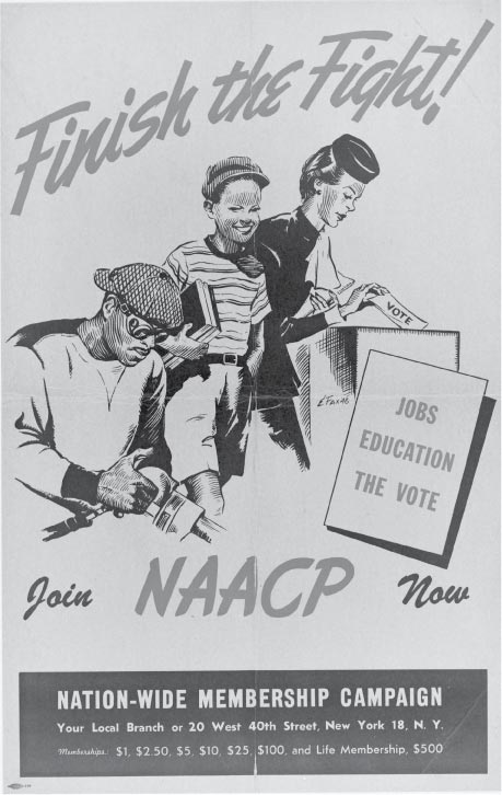 NAACP recruitment poster join now