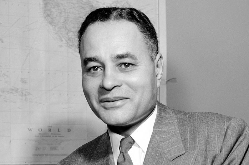 Dr. Ralph Bunche diplomat