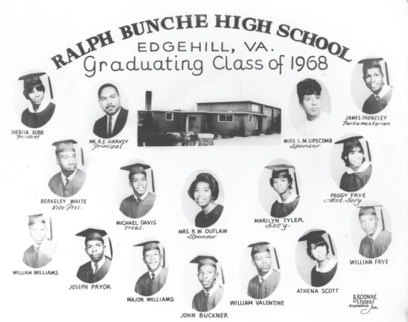 ralph bunche high school 1968 graduating class