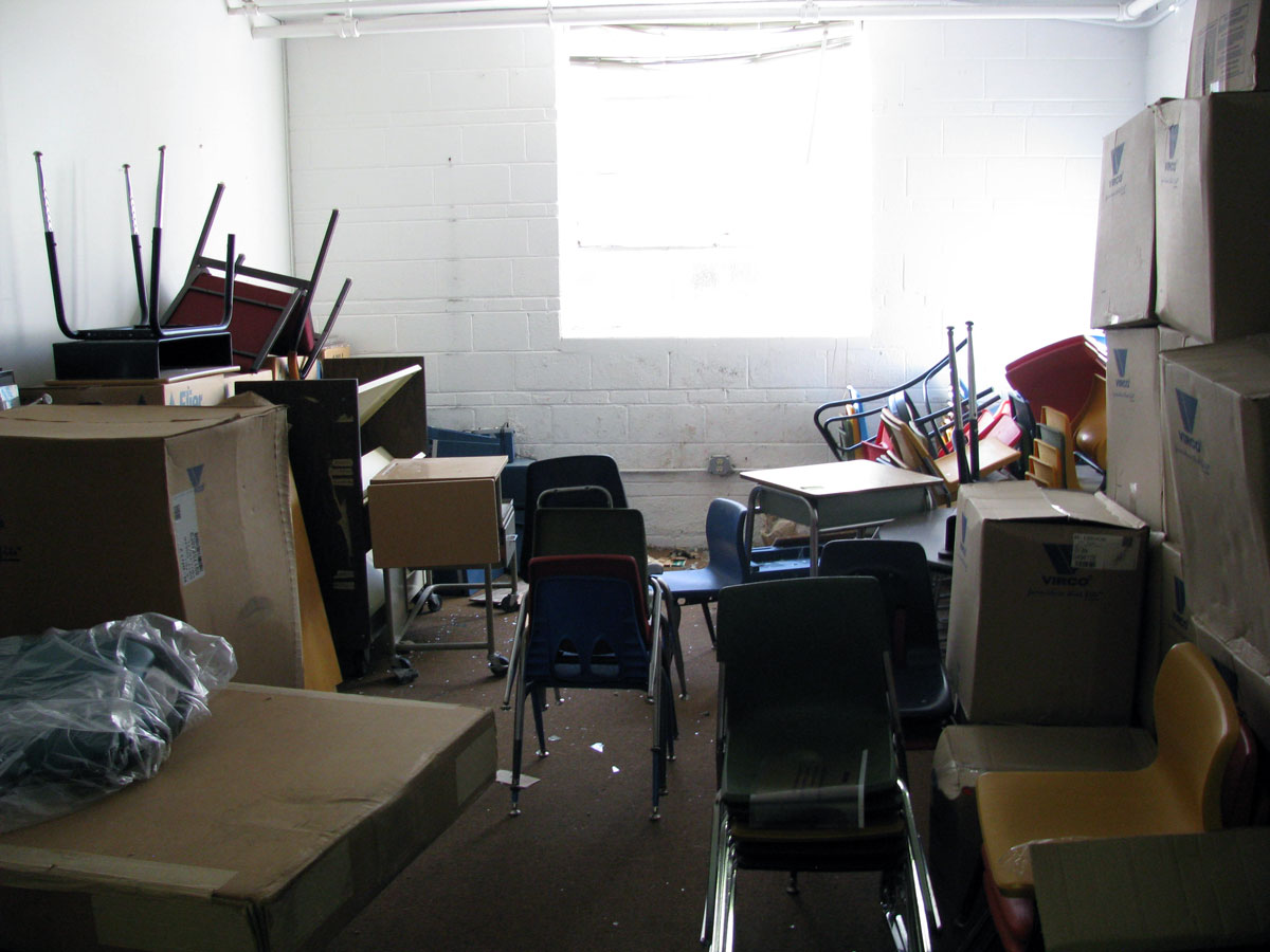 Ralph Bunche High School interior